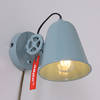 Lightning - vintage an wandlamp 1-l metaal - groen