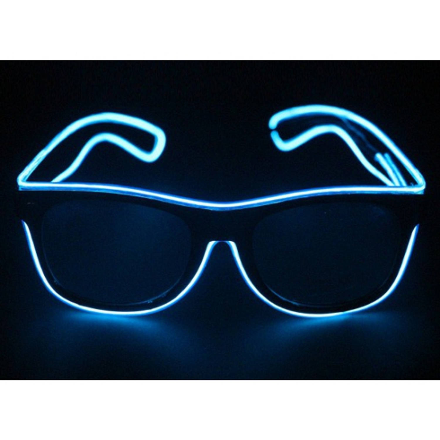 Feest bril LED verlichting - Verkleedbrillen | Blokker
