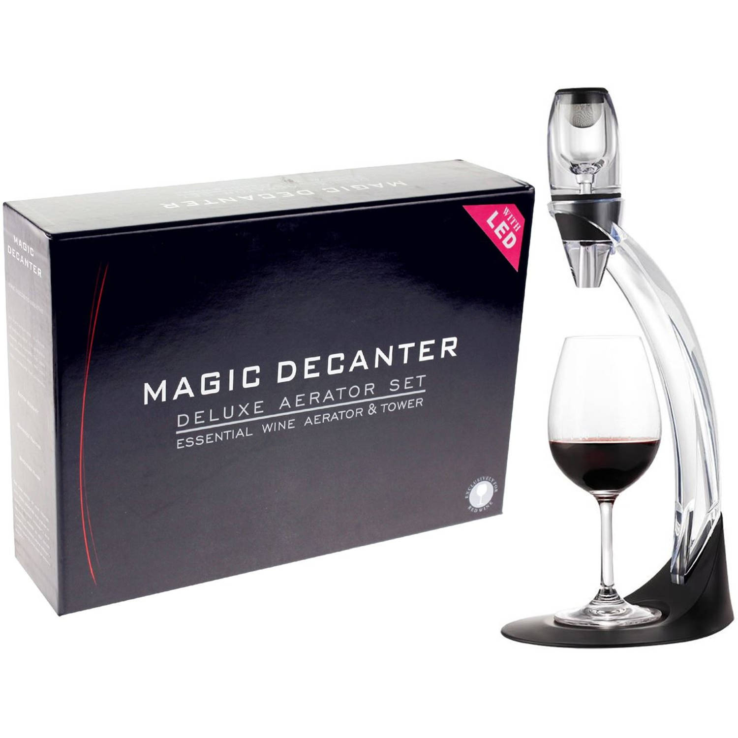 Magische Wijn Decanter Deluxe met LED verlichting