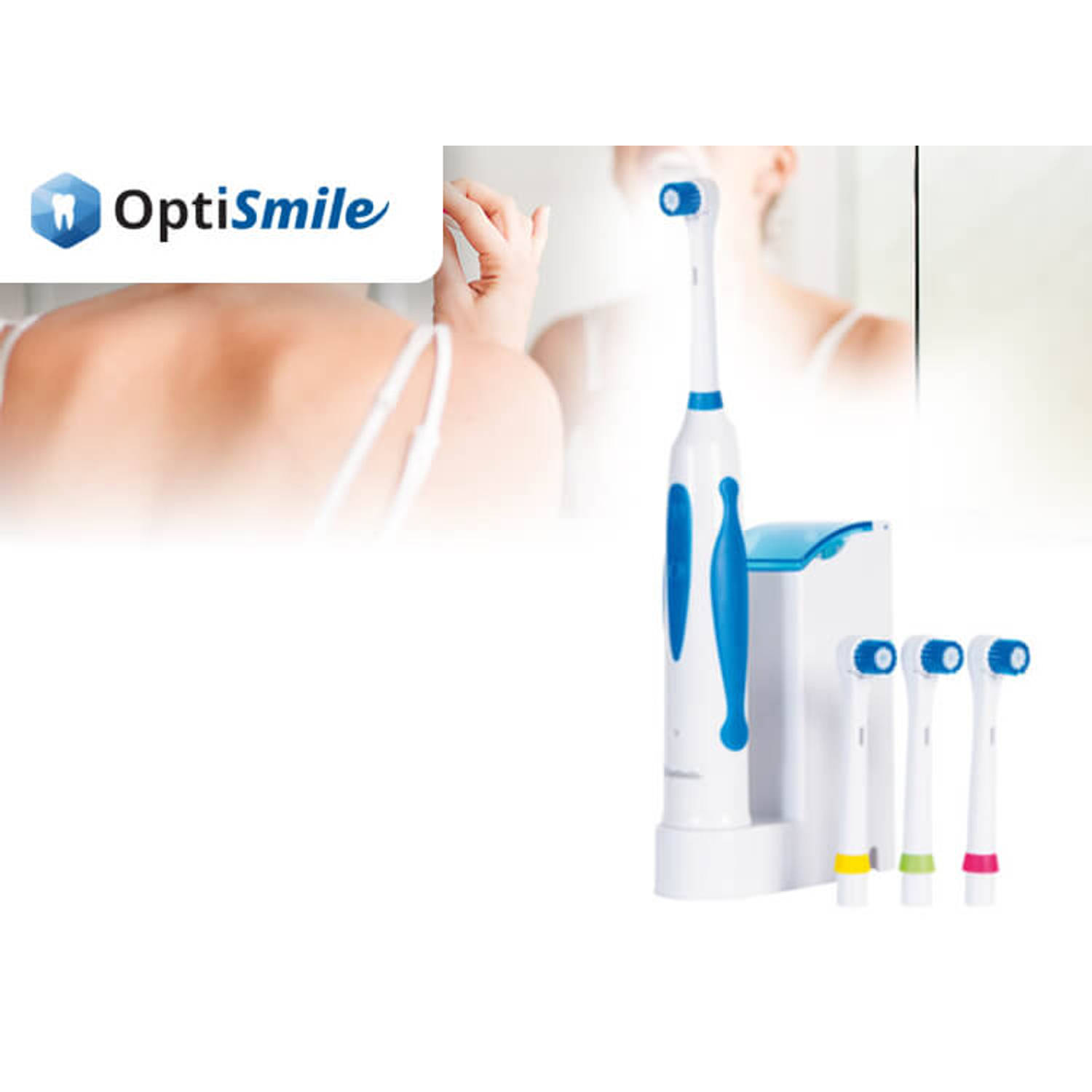 OptiSmile Oplaadbare Elektrische Tandenborstel