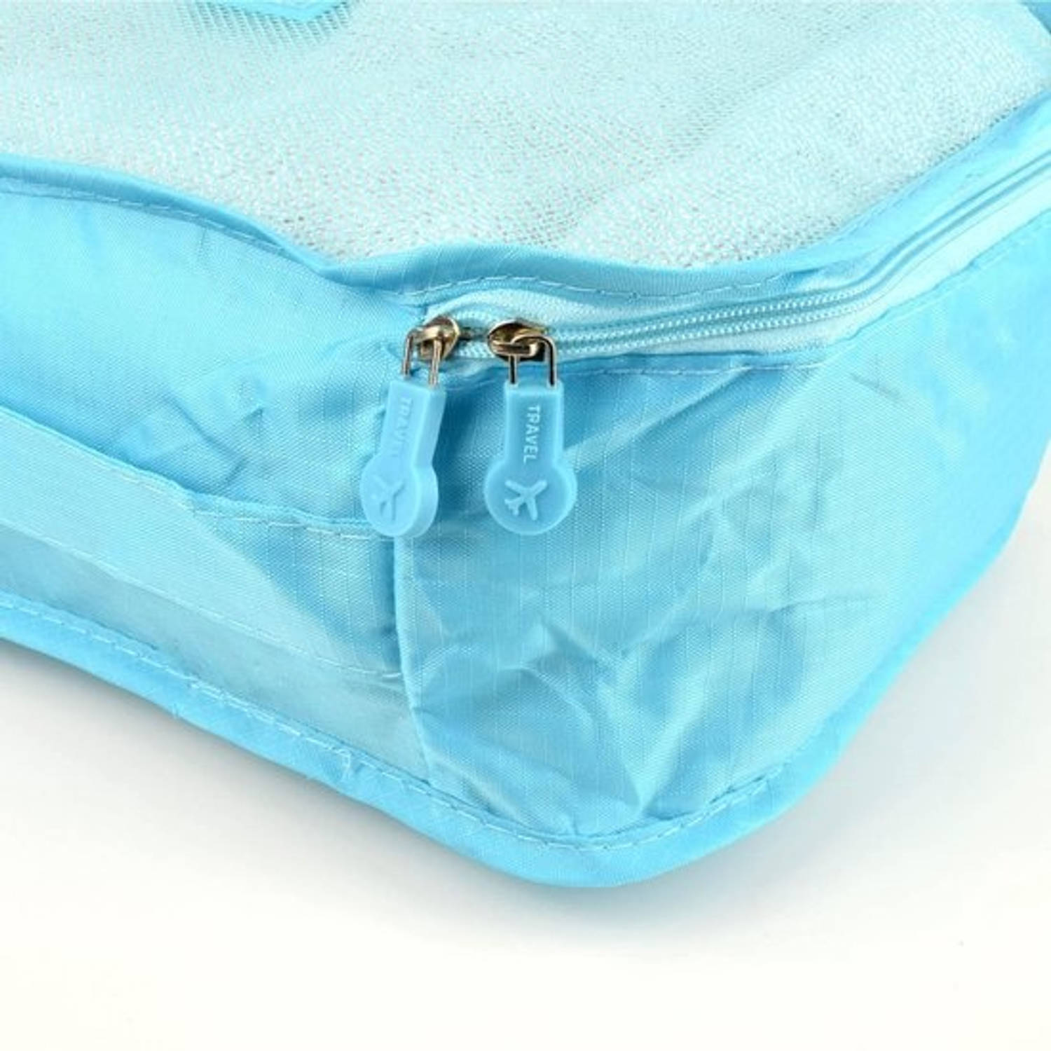 Bedreven . Adolescent O'DADDY packing cubes - 6 delig bagage organizer - licht blauw | Blokker