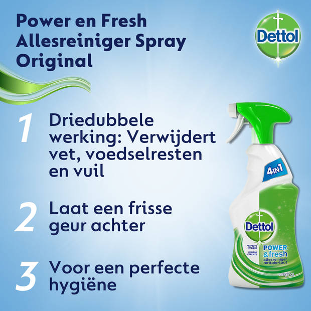 Dettol Allesreiniger Spray Original - 500 ml