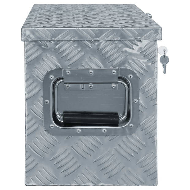 The Living Store Aluminium Trailerbox - 80.5 x 22 cm - Roestbestendig - Duurzaam