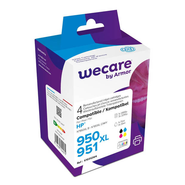 weCare Cartridge compatible met HP 950/951 XL Combipack