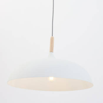 Lightning - scandinavische hanglamp wit 45cm - wit