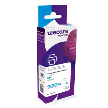 weCare Cartridge compatible met HP 920 XL Blauw
