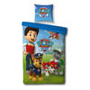 Disney Paw Patrol dekbedovertrek - Microvezel - 1-persoons (140x200 cm + 1 sloop) - Multi