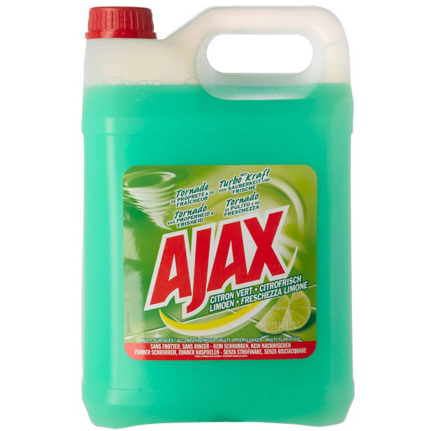 Ajax Allesreiniger Limoen Fris 5000ml