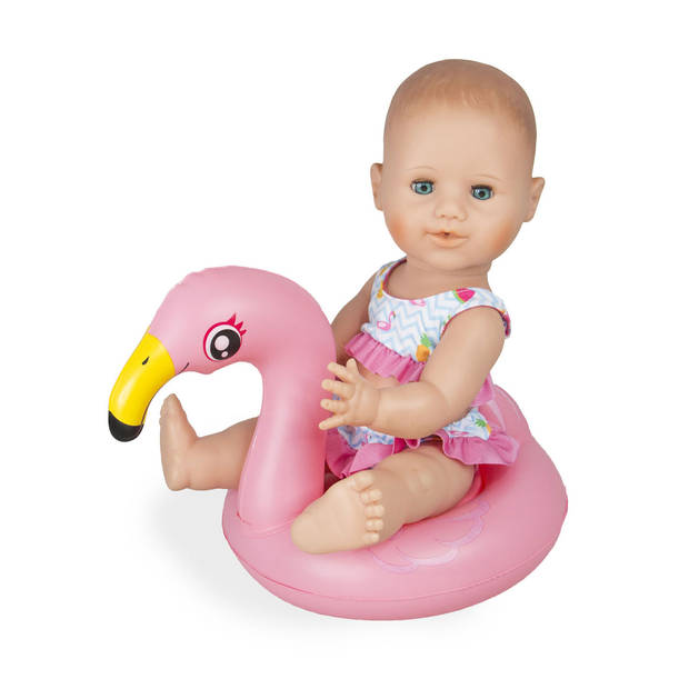 Heless Flamingo zwemset poppen roze 35-45 cm