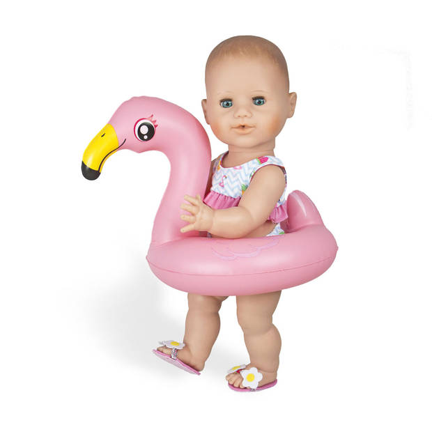 Heless Flamingo zwemset poppen roze 35-45 cm