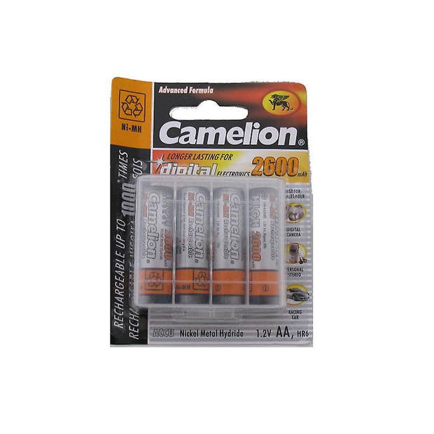 Camelion batterijen AA oplaadbaar 4 stuks