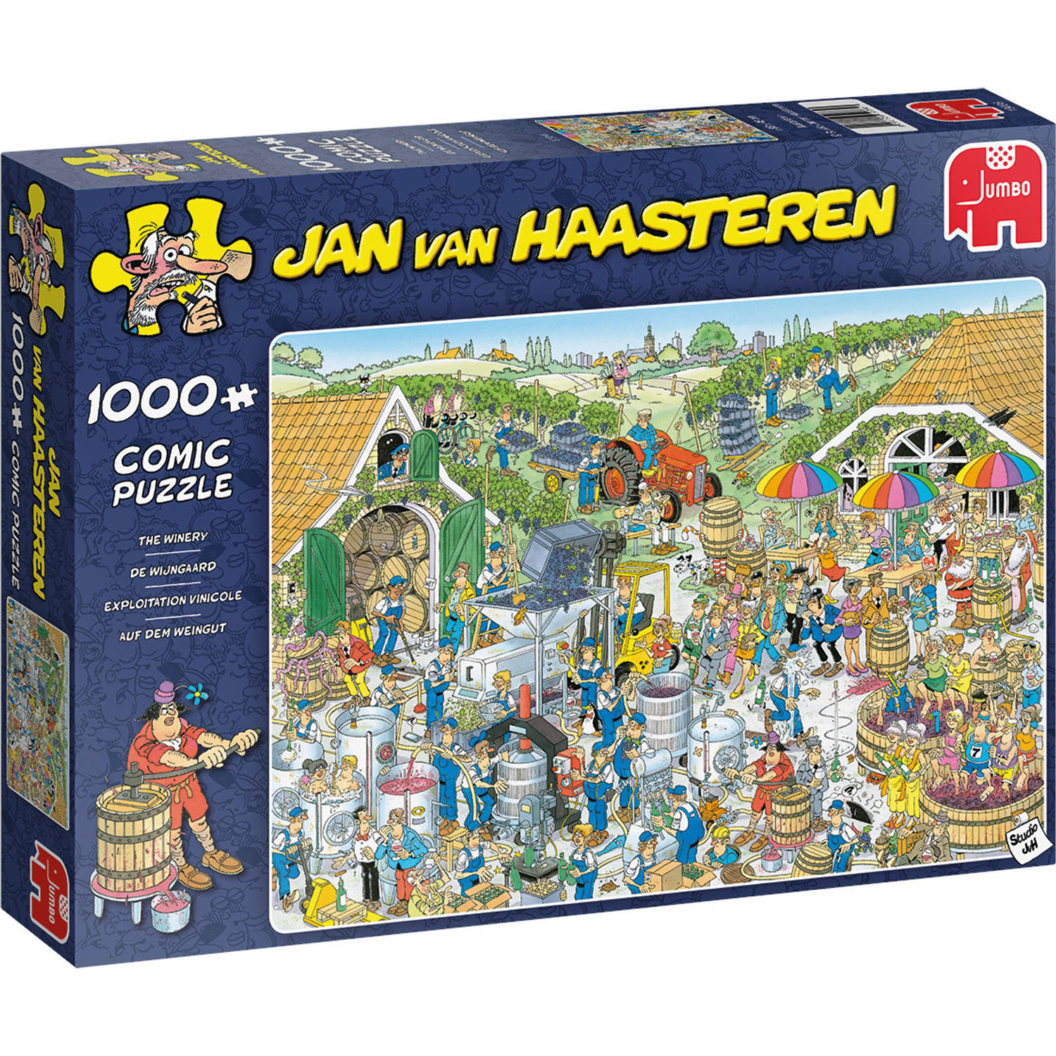 Jan van Haasteren De Wijnmakerij puzzel - 1000 stukjes