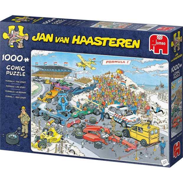 Jumbo puzzel Jan van Haasteren Formule 1, de Start - 1000 stukjes
