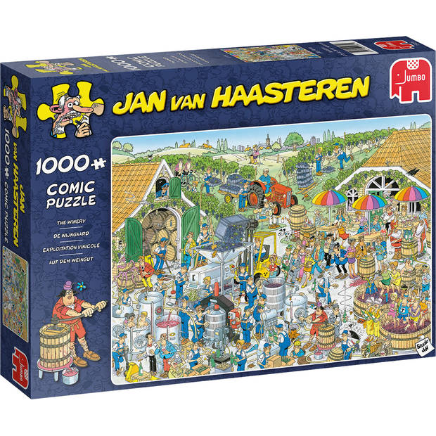 Jumbo legpuzzel Jan van Haasteren De Wijngaard 1000 stukjes