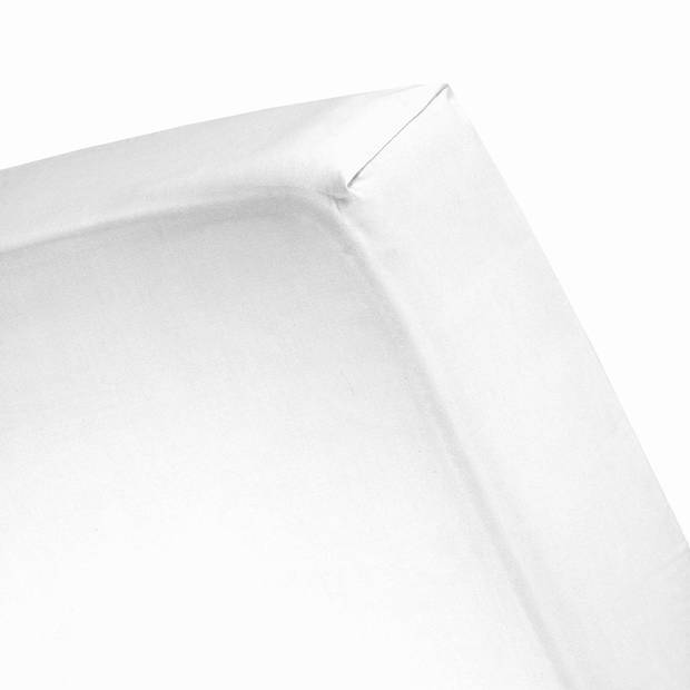 Damai Multiform Double Jersey Hoeslaken White-180 x 210 cm