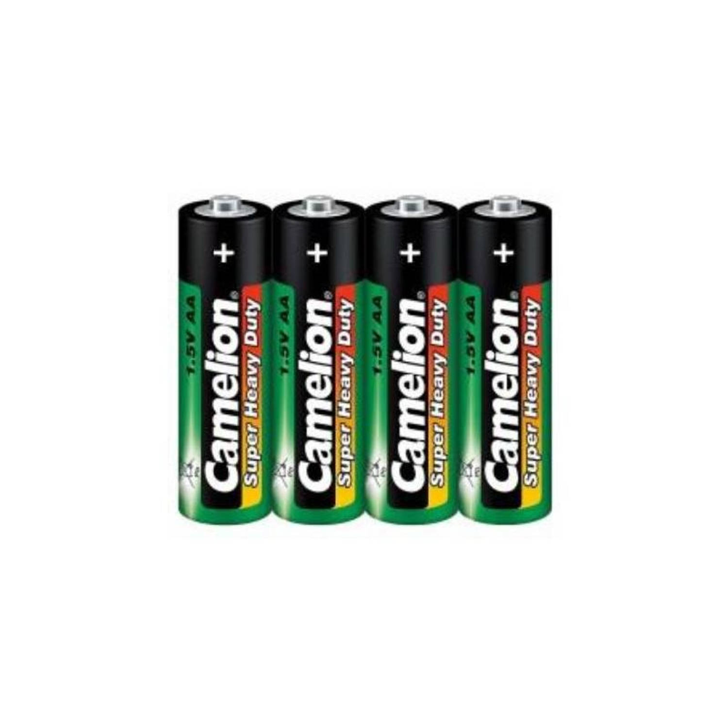 Camelion Batterijen Aa Longlife 1.5v Groen/zwart 4 Stuks