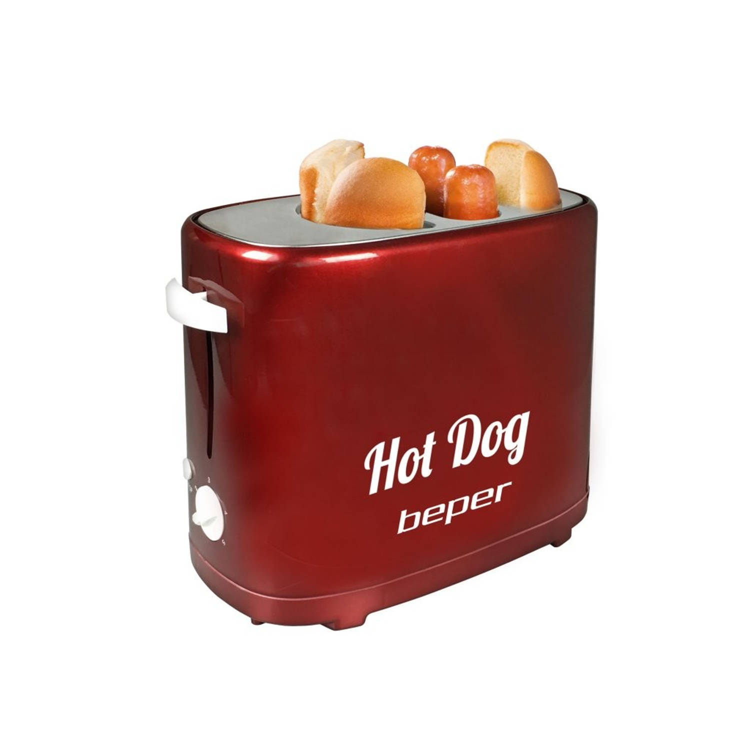 Beper BT.150Y - Hotdog maker - Rood
