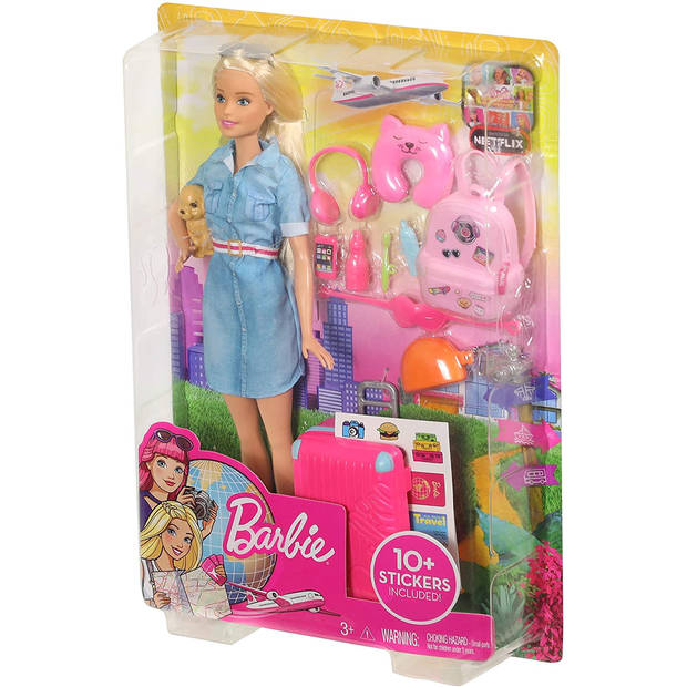 Barbie gaat op reis pop FWV25
