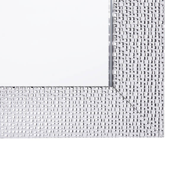 Beliani MERVENT - Wandspiegel-Zilver-Synthetisch materiaal