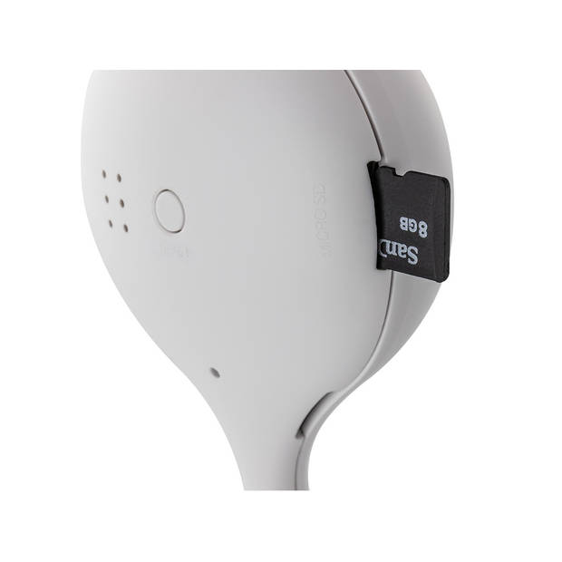 Caliber Bendy-Eye Smart Home Beveiligingscamera voor Binnen - WiFi - Met App - Infrarood Nachtzicht - Full HD (HWC101)