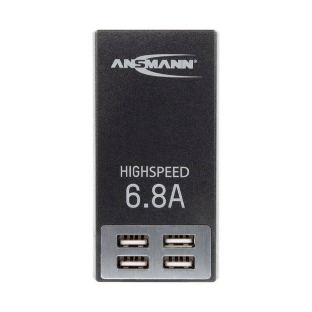 Ansmann USB-oplader High Speed 6,8 A 1001-0032