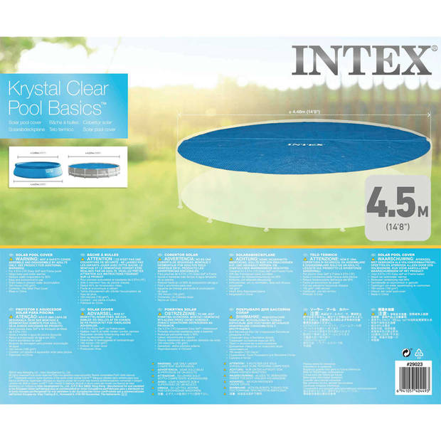 Intex Zwembad Solar Afdekzeil Ø 457 cm - (29023)