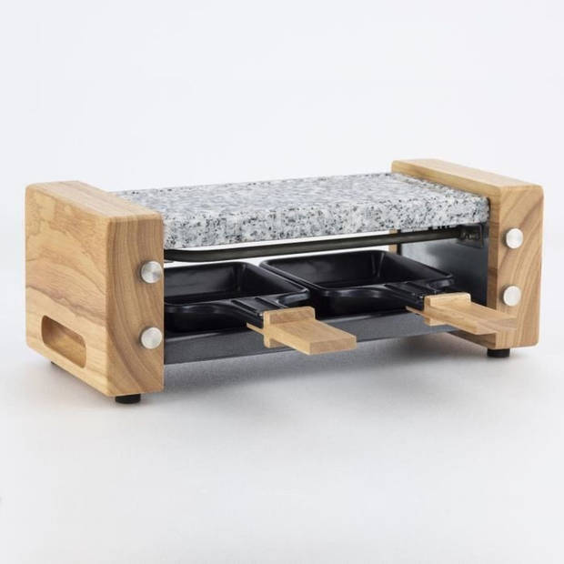Raclette en Stone Cook 2 People - Hkoenig - Wood Design