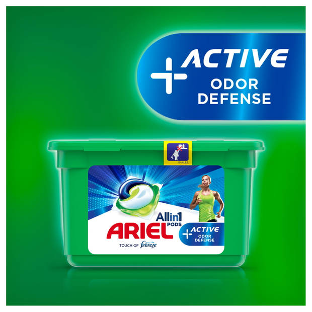 Ariel Allin1 Pods +Actieve geurbestrijding Wasmiddelcapsules 14 Wasbeurten
