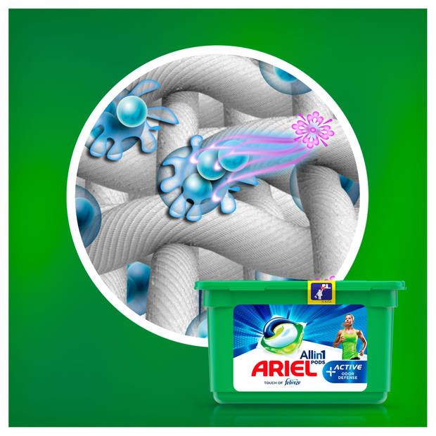 Ariel Allin1 Pods +Actieve geurbestrijding Wasmiddelcapsules 14 Wasbeurten