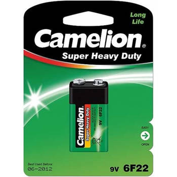 Camelion batterij 6F22 (9V / 400 mAh) per stuk