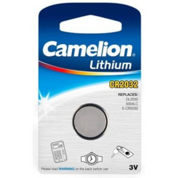 Camelion batterij knoopcel Lithium 3V CR2032 per stuk