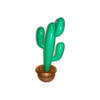 Mexicaanse Cactus plant opblaasbaar 90 cm - Opblaasfiguren