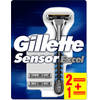 Gillette Sensor Excel Scheerhouder + 2 Excel / 1 Sensor3 Scheermesjes