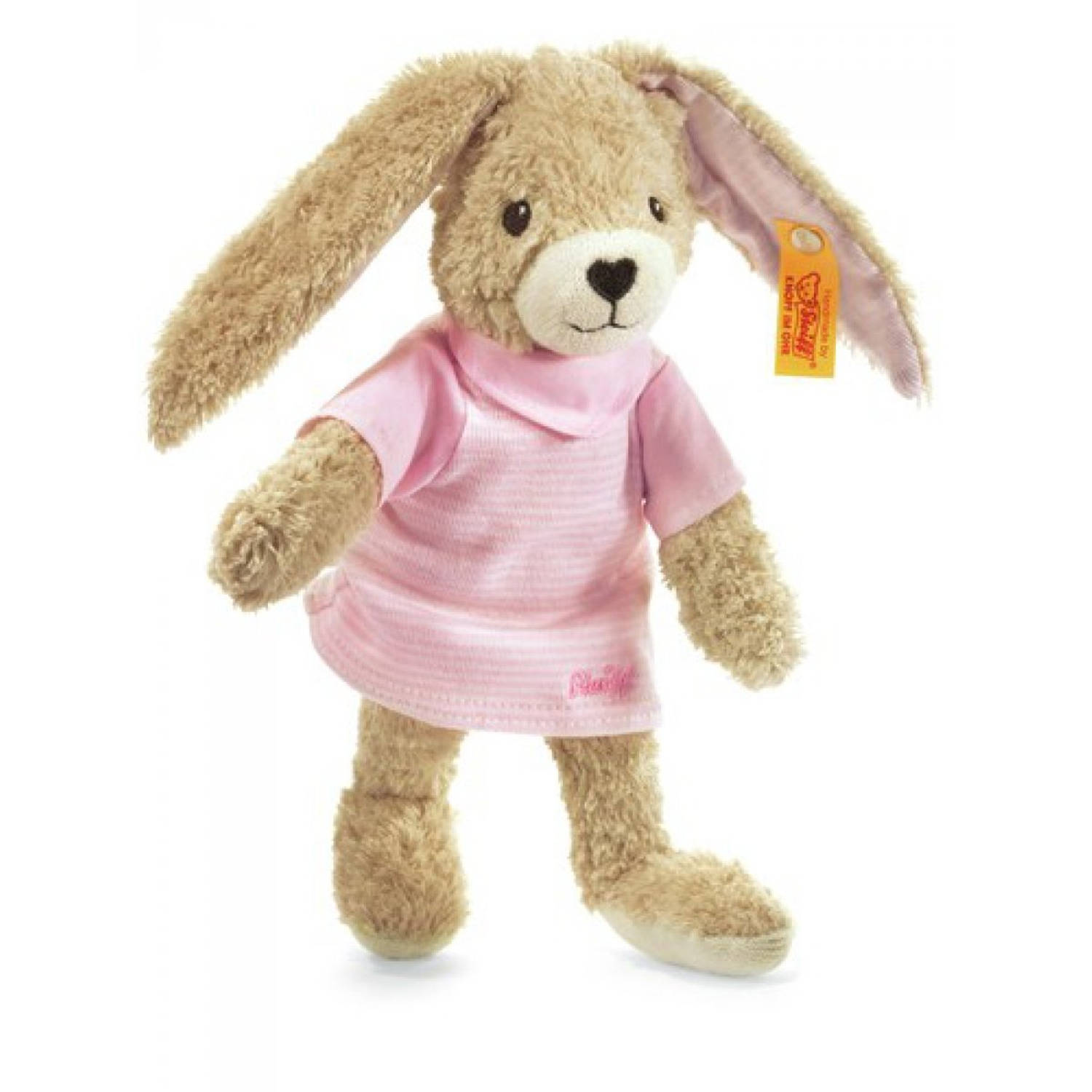 Steiff Baby Hoppel Konijn roze 20 cm. EAN 237577