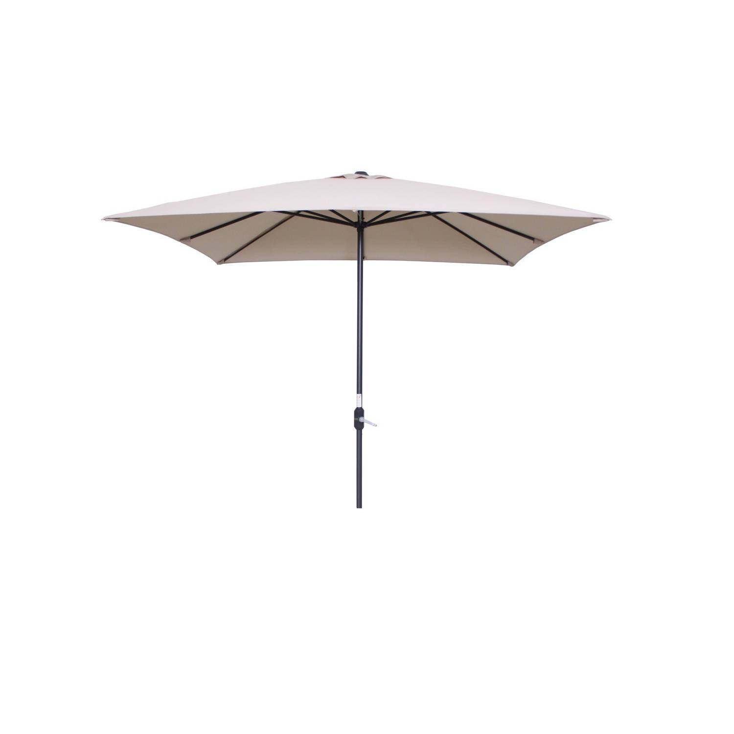 Thuisland Slaapzaal Kijker Garden Impressions - Lotus parasol - 250x250 - ecru | Blokker