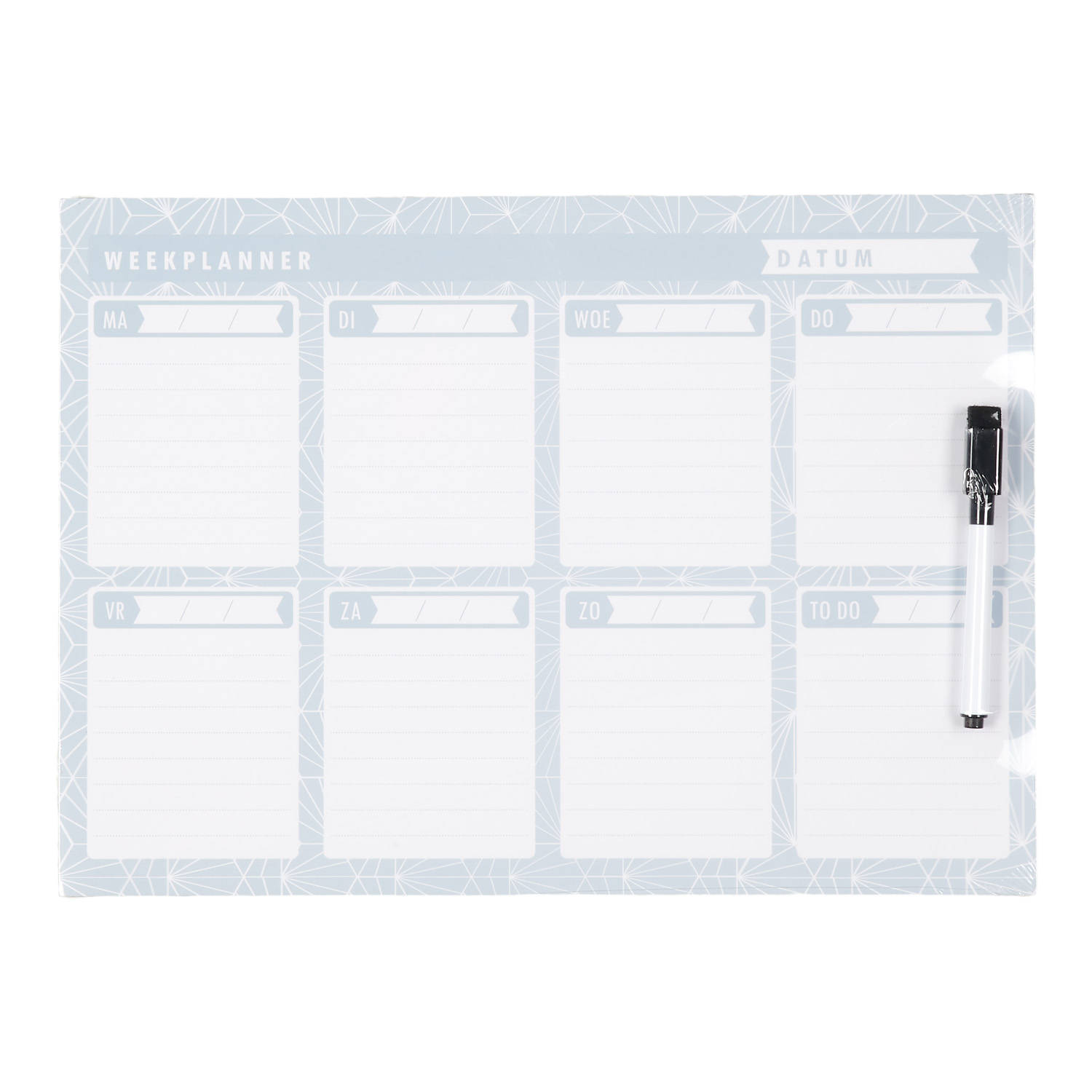 Uitputten Nominaal zeemijl Blokker magnetisch whiteboard met weekplanner | Blokker
