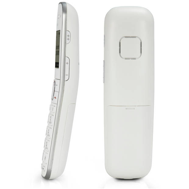 Senioren DECT telefoon met grote toetsen, 1 handset Fysic Wit