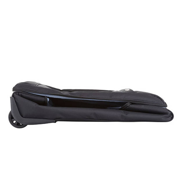 TravelZ - Handbagage trolley - Handbagagekoffer 51cm - Ultralicht 1,7kg - 2 wiel - Volledig gevoerd - Zwart