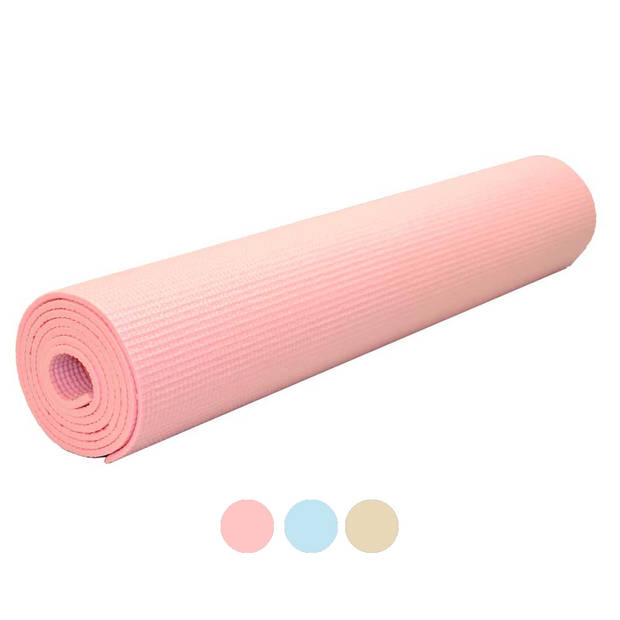 Yoga mat - Focus Fitness - Roze