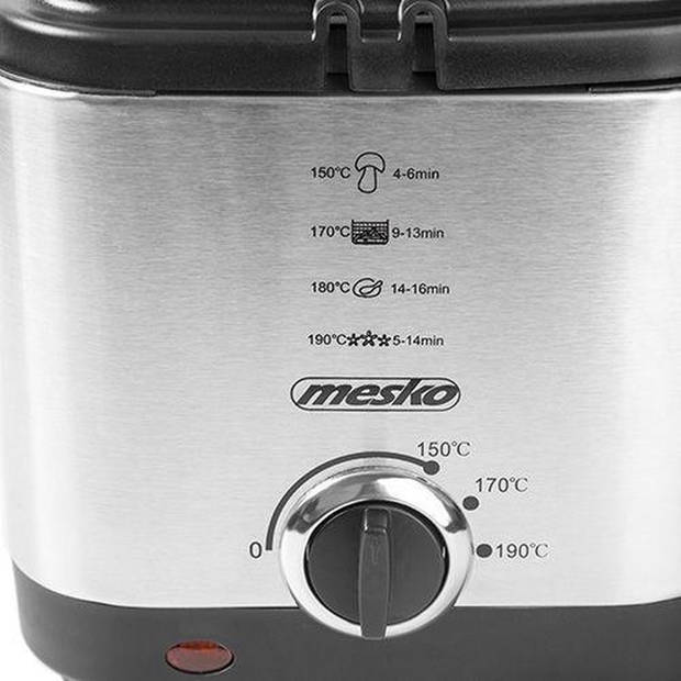 Mesko MS 4910 - Friteuse - 1.5 liter