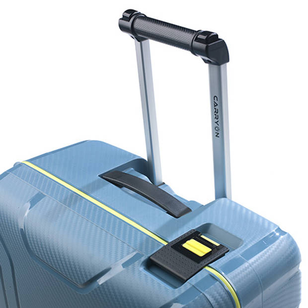 CarryOn Steward 65cm middenmaat koffer - 70 Ltr met TSA Kliksloten - Blauw