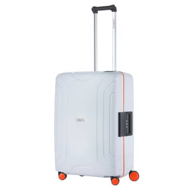CarryOn Steward TSA koffer - trolley 65cm - vaste sloten - Licht Grijs