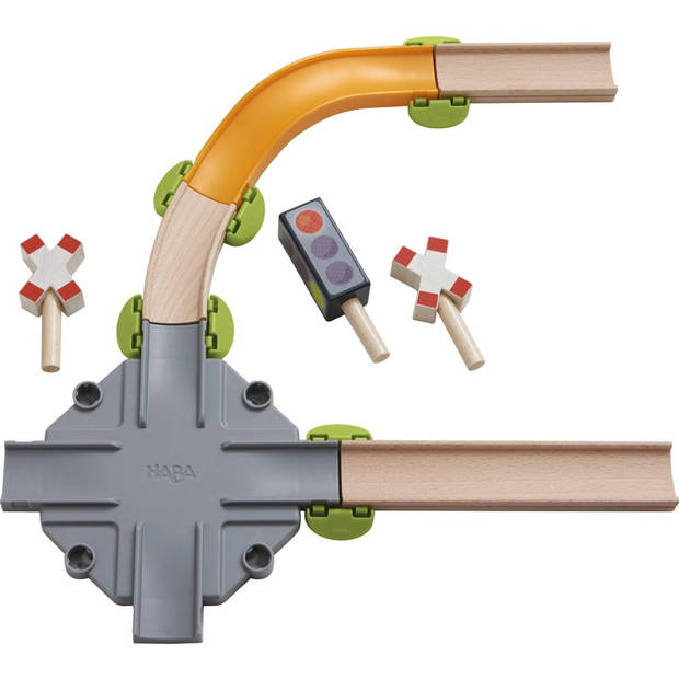 Haba Kullerbü-knikkerbaan uitbreidingsset Kruispunt 12-delig
