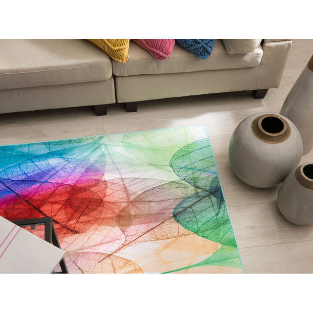 Beliani ANTAKYA - Laagpolig-Multicolor-Polyester