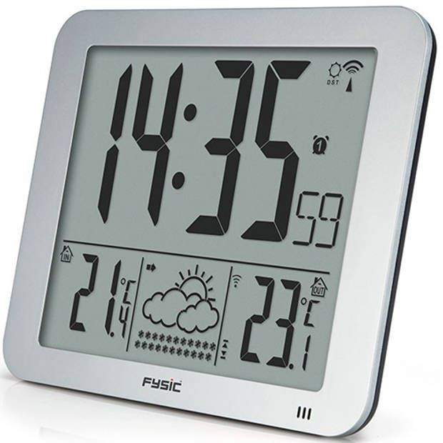 Digitale klok met weerstation XL Fysic FKW-2500