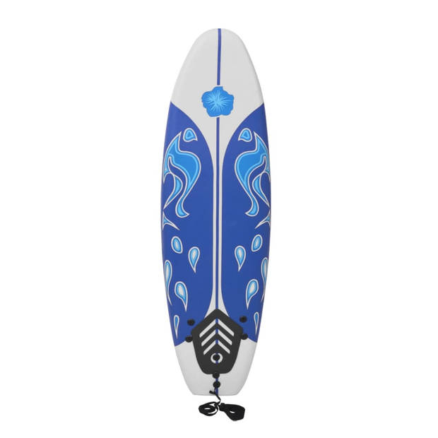 vidaXL Surfplank 170 cm blauw
