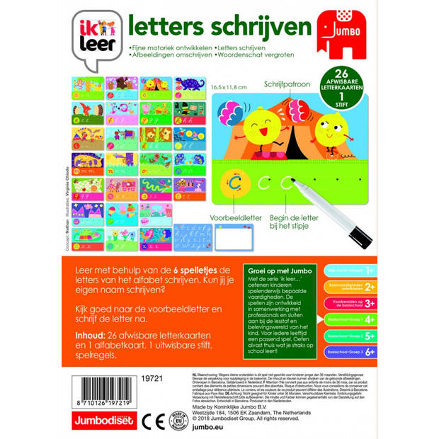 Jumbo Ik Leer Letters Schrijven Leerspel