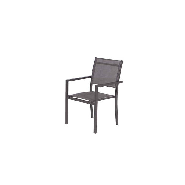 Garden Impressions Moon dining fauteuil - carbon black/ antraciet