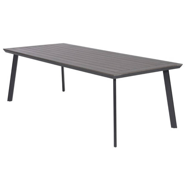 Garden Impressions - Vigo tafel - 230x100x73 - Polywood - carbon black