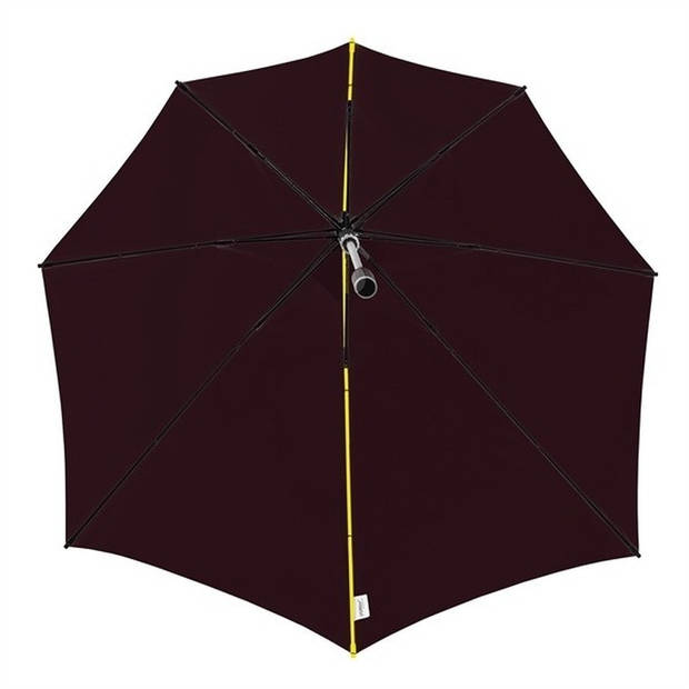 Windproof storm paraplu 100 cm zwart - Paraplu's
